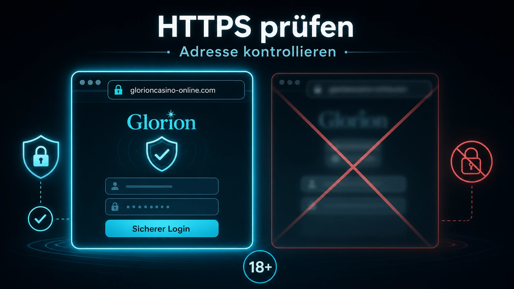 Gefälschte Login-Seiten vermeiden