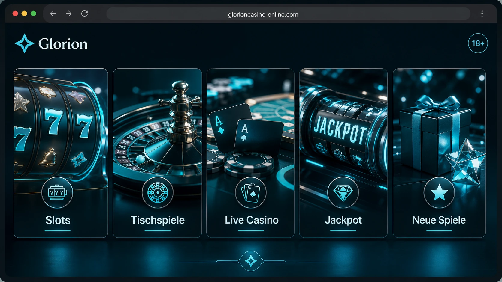 Spiele im Glorion Online Casino